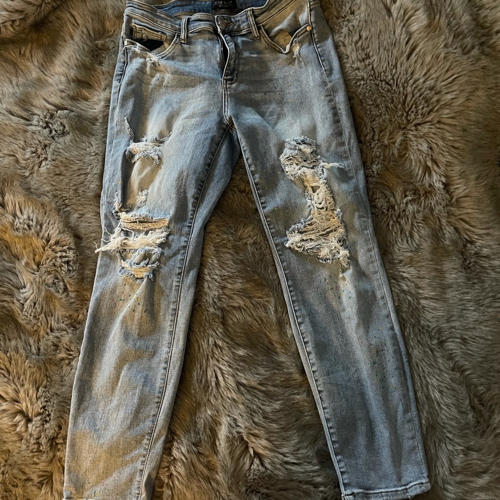 Paint splatter Judy Blue Jeans